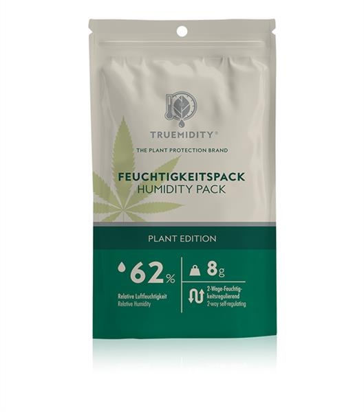 Truemidity® Plant Feuchtigkeitspacks 2-Wege Feuchtigkeitsregulator 62%, 8g